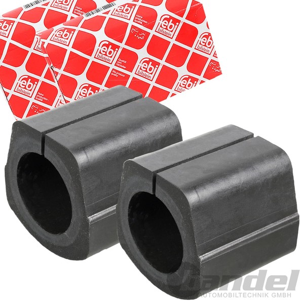 2X Febi Stabilisatorlager Vorderchse Links Rechts FüR Mercedes T1 601 602-image