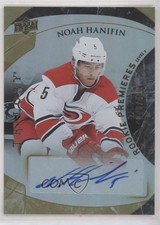 2015 Trilogy Rookie Premieres /499 Level 2 Autograph Noah Hanifin #147 Auto 1v2