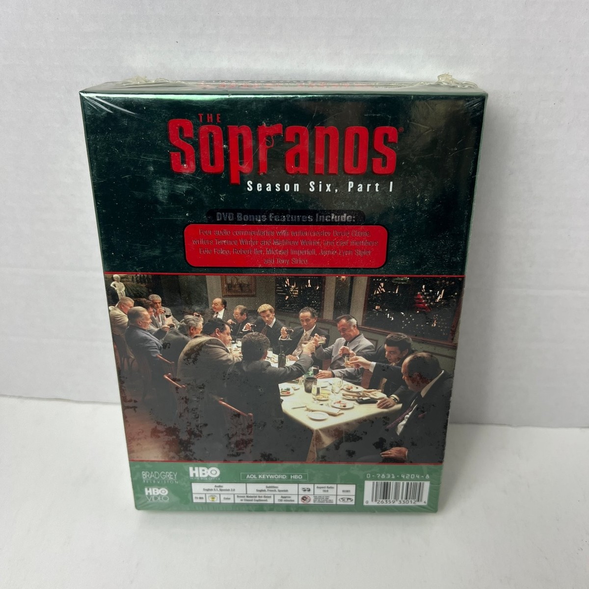 The Sopranos - Season 6, Part 1 (DVD, 2006, 4-Disc Set) for