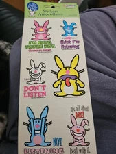 SandyLion Sticker Designs - It's Happy Bunny Set
