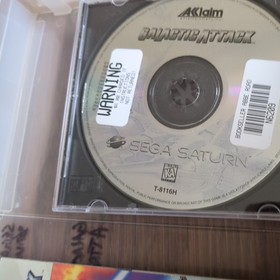 Galactic Attack (Sega Saturn 1995) -  Game and Manual Only - Tested