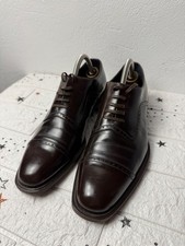 DOLCE & GABBANA oxford US7.5 UK6.5 EUR41 Leather Brown 