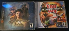 Sega Dreamcast Game Bundle: Shenmue And Toy Commander