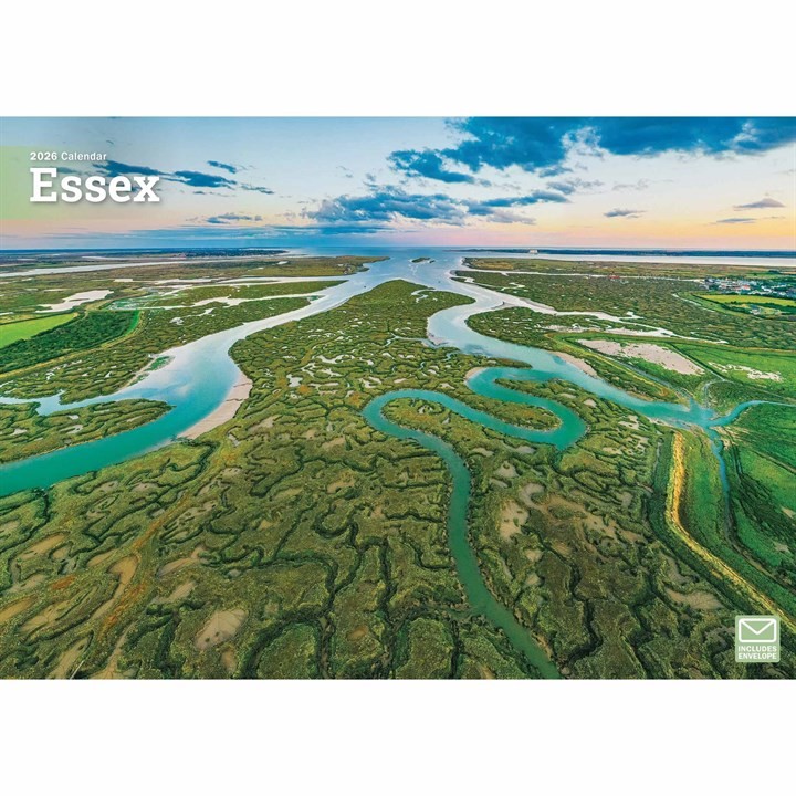 Otter House Essex A4 Calendar Month to View 2026