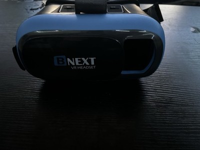 BNext Smartphone VR Headset Goggles 103° FOV Fits Up to 6in Phone Blue/Black