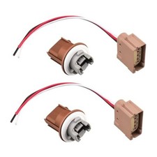 2 PCS Turn Signal Socket and Pigtail Connector with Wire Harness Compatible