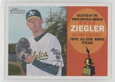 2009 Topps Heritage Topps All-Star Rookie Brad Ziegler #325 4l8