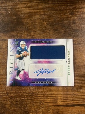2025 Panini Origins Riley Leonard Rookie Patch Autograph #RJJ-RLD