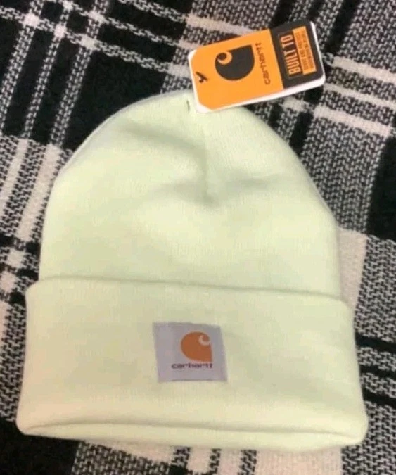 Carhartt Knit Beanie - Acrylic Watch Cap - A18-GD2 - Lemongrass Yellow