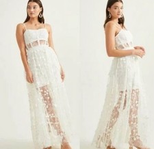 Altar  s State  Evangeline  Floral Lace Maxi Dress