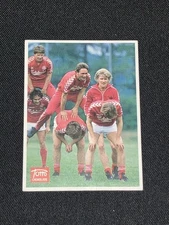 1985 SOCCER CARD #11 PREBEN ELKJAER ALLAN SIMONSEN TOMS CHOKOLADE DENMARK RARE