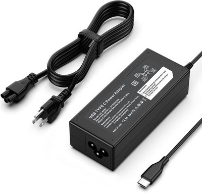 45W USB C Laptop Charger HP Chromebook Dell Lenovo Acer Asus Samsung Fast Charge