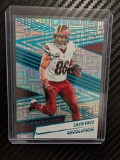 2025 Panini Revolution Zach Ertz #184 Teal Levels /499 Washington Commanders