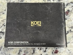 MANUAL ONLY Nobunaga's Ambition for Nintendo NES EUC + FREE US SHIPPING