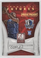 2015 Panini Donruss Franchise Futures Press Proof Gold 4/10 Justin Anderson v7j