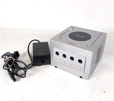 Nintendo GameCube Gray Console & Power Cord - Powers On