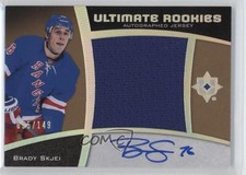 2015 Ultimate Collection Spectrum Silver Jersey 95/149 Brady Skjei #87 Auto z3c