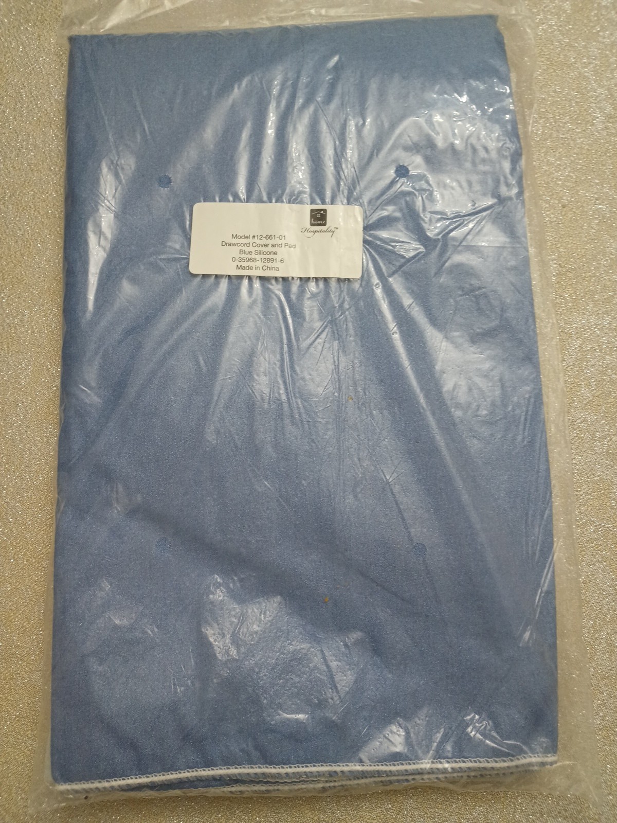 Ing Board Cover And Fiber Pad Blue