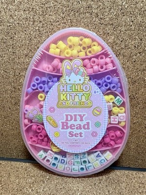 Easter Toy - Hello Kitty DIY Bead Set Easter Egg NEW