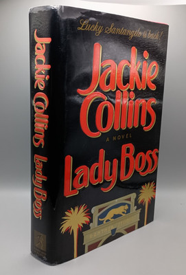 SIGNED Lady Boss by Jackie Collins Hardcover 1990