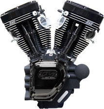 S&S T143 143 Black Edition Long Block Engine ...