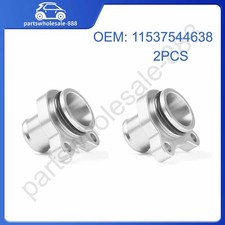 Manguera de agua refrigerante de aluminio 2 piezas para BMW 335i 335 N54 N52 11537544638