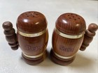 Wooden Souvenir  Salt And Pepper Shakers From New Mexico — photo 3