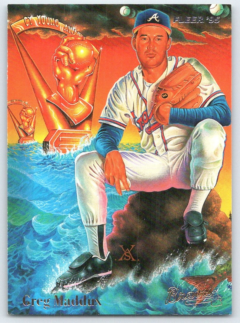 1995 Fleer #4 Greg Maddux Atlanta Braves