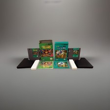 Adventure Island 1,2 NES CIB Lot Read