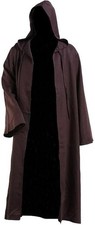 Men Hooded Robe Cloak Knight Fancy Cool Cosplay Costume