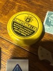 Very Nice Junk Drawer Lot Knife Boy Scout Merit Awards, Fossils, Pins Military, — photo 7