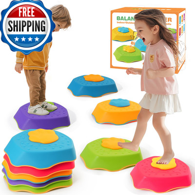 G-Wing 5-Pack Stepping Stones For Kids Sound Effects - Balance Coordination