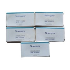 Neutrogena French Milled Bath Soap Travel Sized Lot of 5 NEW