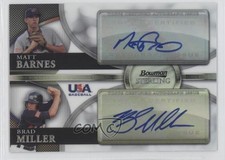 2010 Bowman Sterling Refractor 61/99 Matt Barnes Brad Miller #BSDA-11 Auto 0q5