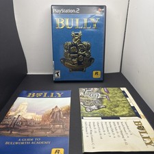 Bully PS2 PlayStation 2 Complete CIB + Map