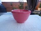 Beautiful HLC Fiesta Pottery Ringed 6.25" Mixing Bowl Dark Pink Looks Unused