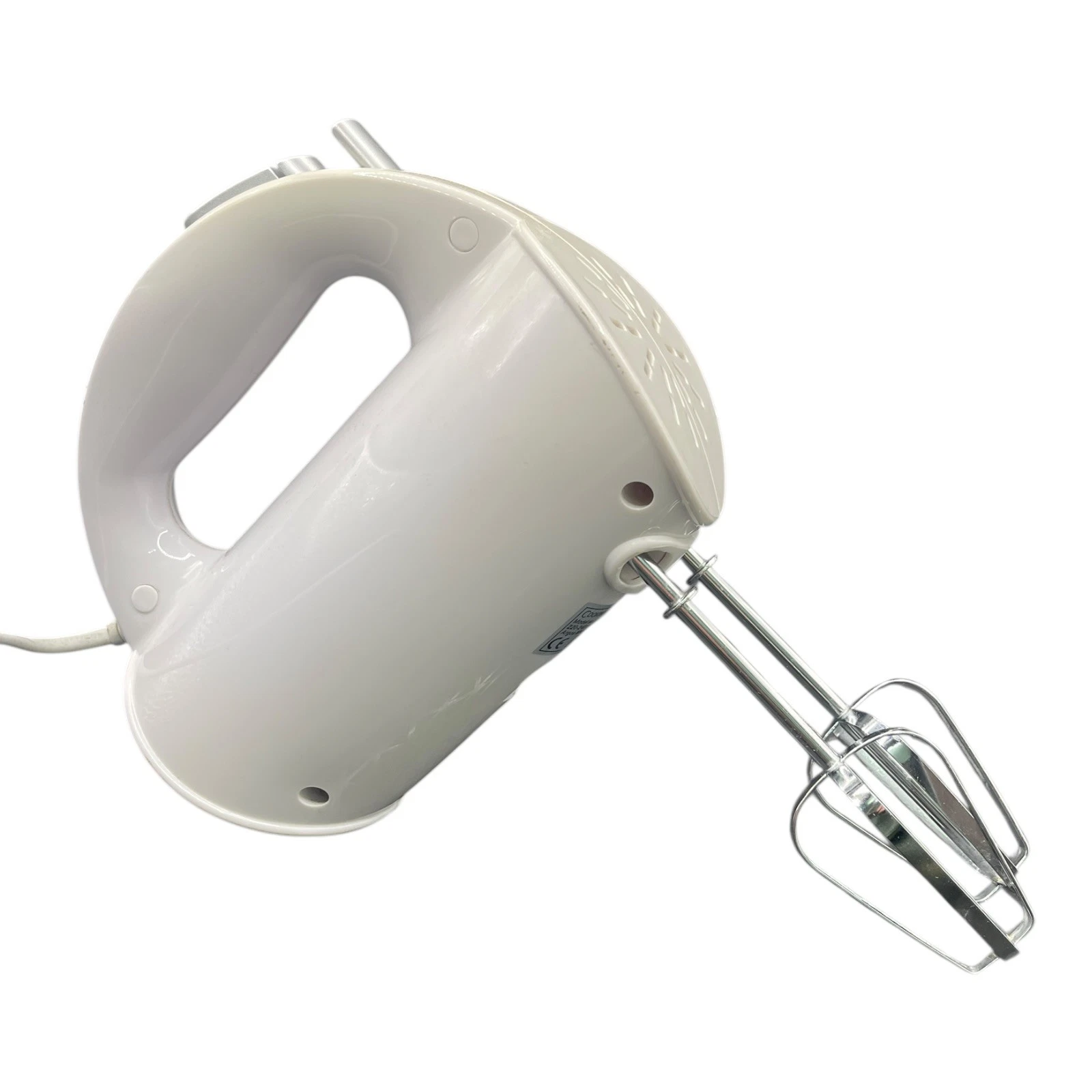 Cookworks Hand Mixer Electric 5 Speed Turbo Whisk Beaters Kitchen Appliance