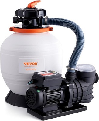 Sand Filter Pump for Above Ground, Digital Programmer Timer, 3000 GPH, 3/4 HP ,,