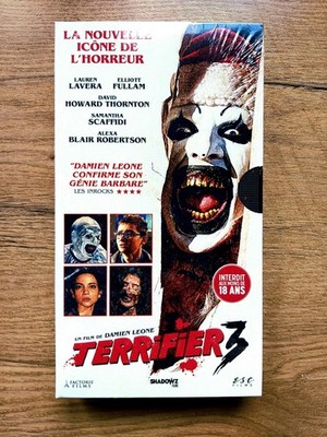 TERRIFIER 3 - VHS EDITION BLACK 200 - ESC DISTRIBUTION - NO MEDIABOOK - NEU/OVP