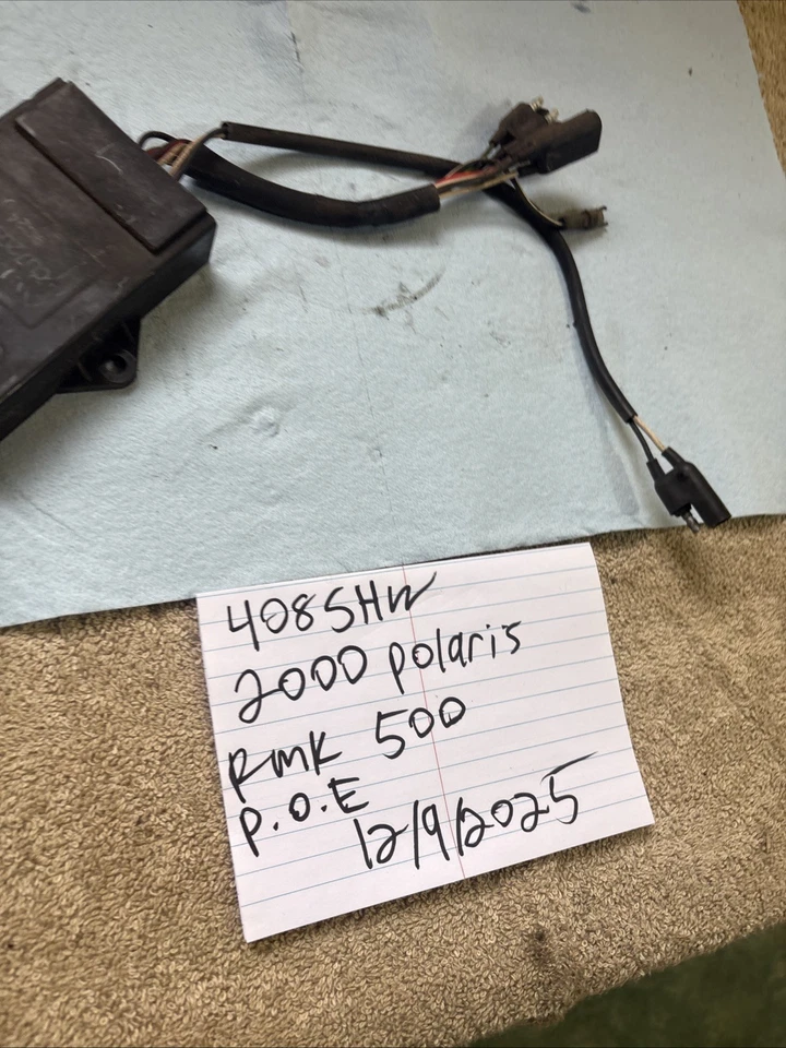2000 Polaris Rmk 500 Cdi Ecu Ecm Computer 2201545, 4010259 408 - Image 4 of 4