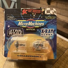 Micro Machines Star Wars X-Ray Fleet Collection 1 Darth Vader Tie Fighter-A-Wing