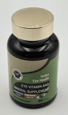 Eye Vitamin Mineral Supplement 90 Capsules Eye Health GMP Certified New Sealed