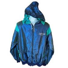 Vintage OshKosh B  Gosh Track Jacket  Men's 2XL  Blue  Green  Made in USA