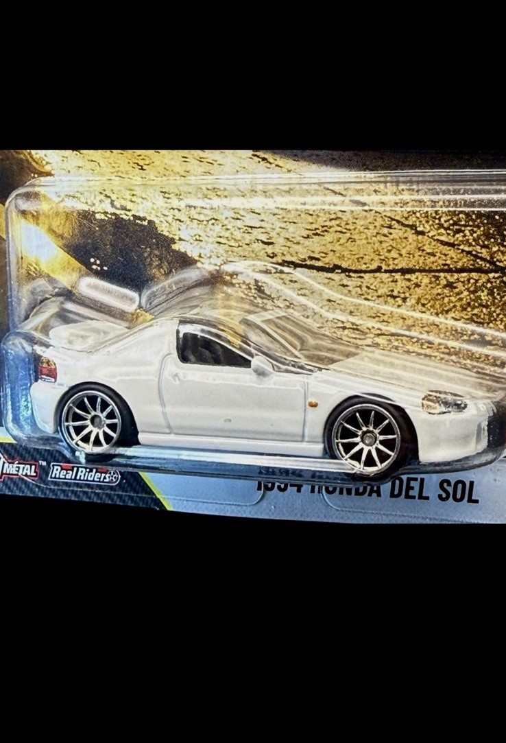 Hot Wheels 2026 Fast & Furious White 1994 Honda Del Sol Diecast