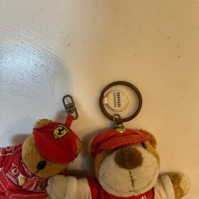 Ferrari Plush Keychain Set of 2 Racing Suit F1 | eBay