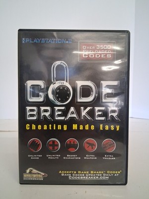 Pelican PS2 PL-650 PlayStation Code Breaker UNTESTED