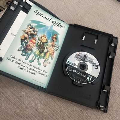 Final Fantasy Crystal Chronicles Nintendo GameCube No Manual