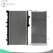 For 2008-2015 Buick Enclave Car Aluminum Radiator and A/C Condenser Cooling Kit