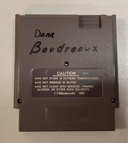 BUGS BUNNY CRAZY CASTLE 1985 Nintendo Entertainment System NES Game Cartridge