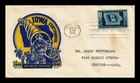 DR JIM STAMPS US COVER IOWA STATEHOOD CENTENNIAL FDC KEN BOLL CACHET CRAFT